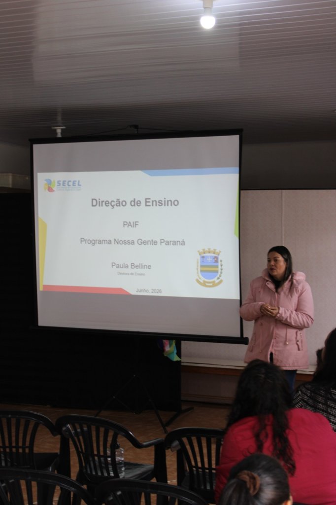 PAIF E PROGRAMA NOSSA GENTE PARANÁ PROMOVEM ENCONTRO SOBRE A PARCERIA ENTRE FAMÍLIA E ESCOLA